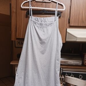 Two-piece long tank with matching pants